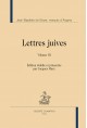 LETTRES JUIVES OU CORRESPONDANCE