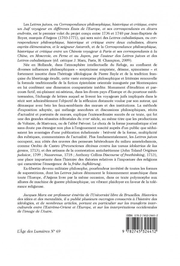lettre juif