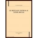 LE REFUS DU PATHOS AU XVIIIE SIECLE