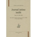 JOURNAL INTIME INEDIT TOME VI (1854-1858)