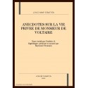 ANECDOTES SUR LA VIE PRIVEE DE MONSIEUR DE VOLTAIRE
