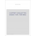 COFFRET DISQUETTES ESSAIS 1595 1598 MAC