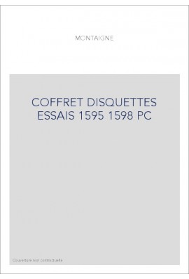 COFFRET DISQUETTES ESSAIS 1595 1598 PC