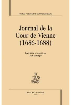 JOURNAL DE LA COUR DE VIENNE (1686-1688)