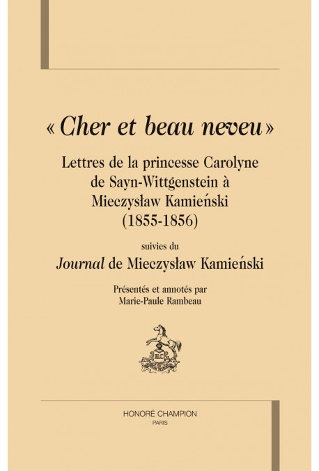 « CHER ET BEAU NEVEU »