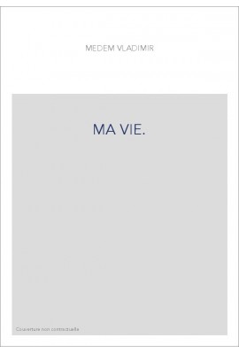 MA VIE.