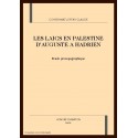LES LAICS EN PALESTINE D'AUGUSTE A HADRIEN