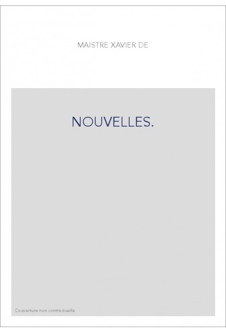 NOUVELLES.