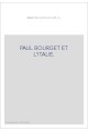 PAUL BOURGET ET L'ITALIE.