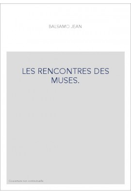 LES RENCONTRES DES MUSES.