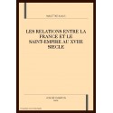LES RELATIONS ENTRE LA FRANCE ET LE SAINT-EMPIRE AU XVIIE SIECLE