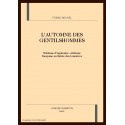 L'AUTOMNE DES GENTILSHOMMES