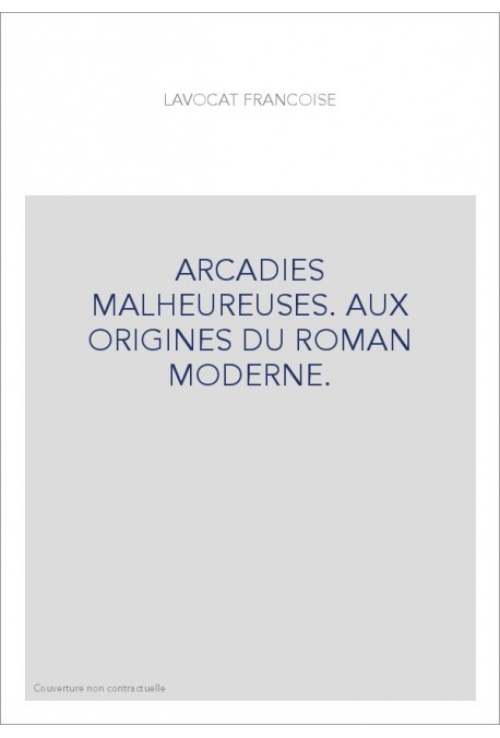 ARCADIES MALHEUREUSES