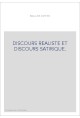 DISCOURS REALISTE ET DISCOURS SATIRIQUE.