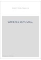 VARIETES BEYLISTES.
