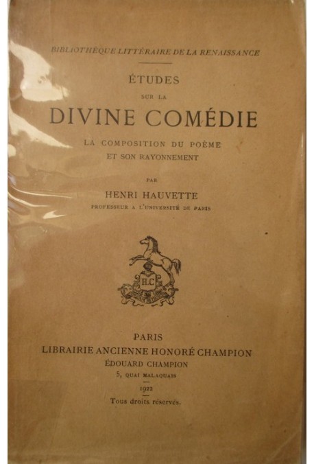 ÉTUDE SUR LA DIVINE COMÉDIE