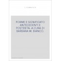 IL ROMAN NOIR. FORME E SIGNIFICATO ANTECEDENTI E POSTERITA.