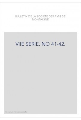 VIIE SERIE. NO 41-42.