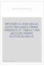 LA PASSION DU PALATINUS. EDITION BILINGUE