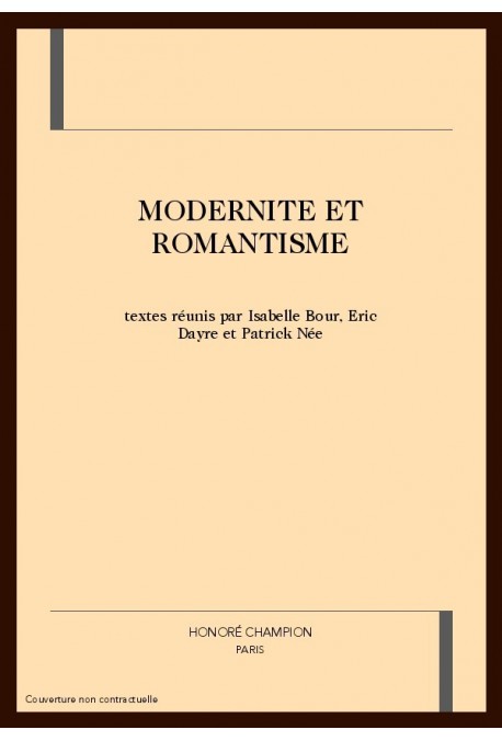 MODERNITE ET ROMANTISME