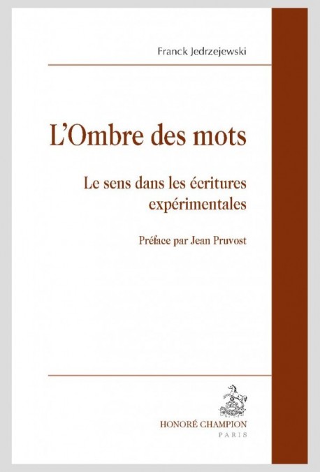 L'OMBRE DES MOTS