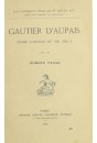 GAUTIER D'AUPAIS. POEME COURTOIS DU XIIIE SIECLE.(1919).