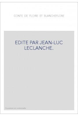 CONTE DE FLOIRE ET BLANCHEFLORE