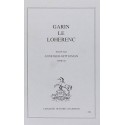 GARIN LE LOHERENC. TOME III