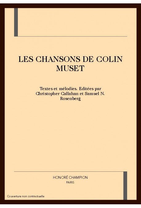 LES CHANSONS. TEXTES ET MELODIES