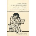 LA CHANSON DE SAINTE FOI D'AGEN. POEME PROVENCAL DU XIE SIECLE.