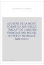 LES VERS DE LA MORT. EDITION BILINGUE.