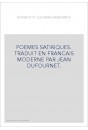 RUTEBEUF ET LES FRERES MENDIANTS. POEMES SATIRIQUES TRADUCTION EN FRANCAIS MODERNE