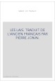 LES LAIS. TRADUIT DE L'ANCIEN FRANCAIS PAR PIERRE JONIN.
