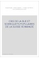 CRIS DE LA RUE ET SOBRIQUETS POPULAIRES DE LA SUISSE ROMANDE