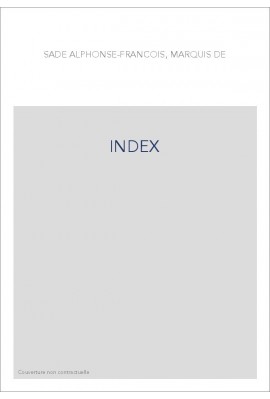 CORRESPONDANCE. TOME XXVI. INDEX