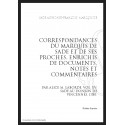 CORRESPONDANCE. TOME XV. 1780 SADE AU DONJON DE VINCENNES.