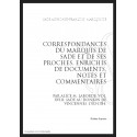 CORRESPONDANCE. TOME XVIII. 1783-1784 SADE AU DONJON DE VINCENNES.