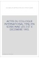 NOUVELLES APPROCHES DE L'EPISTOLAIRE. LETTRES D'ARTISTES, ARCHIVES ET CORRESPONDANCES.