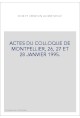 VOIX ET CREATION AU XXE SIECLE.