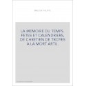 MELANGES DE LANGUE ET DE LITTERATURE FRANCAISES DU MOYEN AGE OFFERTS A PIERRE DEMAROLLE