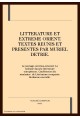 LITTERATURE ET EXTREME ORIENT. LE PAYSAGE EXTREME-ORIENTAL, LE TAOISME DANS LA LITT. EUROPEENNE.
