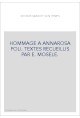 GEORGE SAND ET SON TEMPS. HOMMAGE A ANNAROSA POLI.