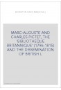 MARC-AUGUSTE AND CHARLES PICTET, THE 'BIBLIOTHEQUE BRITANNIQUE' (1796-1815) AND THE DISSEMINATION OF BRITISH