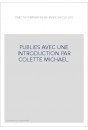 PUBLIES AVEC UNE INTRODUCTION PAR COLETTE MICHAEL.