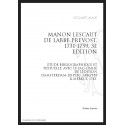 MANON LESCAUT DE L'ABBE PREVOST (1731-1759).
