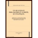 JEAN-THEOPHILE DESAGULIERS. UN HUGUENOT, PHILOSOPHE ET JURISTE, EN POLITIQUE.