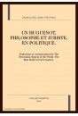 JEAN-THEOPHILE DESAGULIERS. UN HUGUENOT, PHILOSOPHE ET JURISTE, EN POLITIQUE.