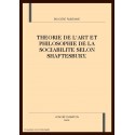 THEORIE DE L'ART ET PHILOSOPHIE DE LA SOCIABILITE SELON SHAFTESBURY.