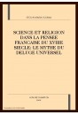 SCIENCE ET RELIGION DANS LA PENSEE FRANCAISE DU XVIIIE SIECLE: LE MYTHE DU DELUGE UNIVERSEL