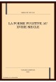LA POESIE FUGITIVE AU XVIIIE SIECLE